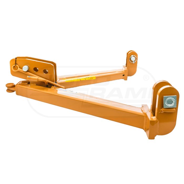 Three-point hitch triangle, category 2, for tools weighing max. 1,400 kg