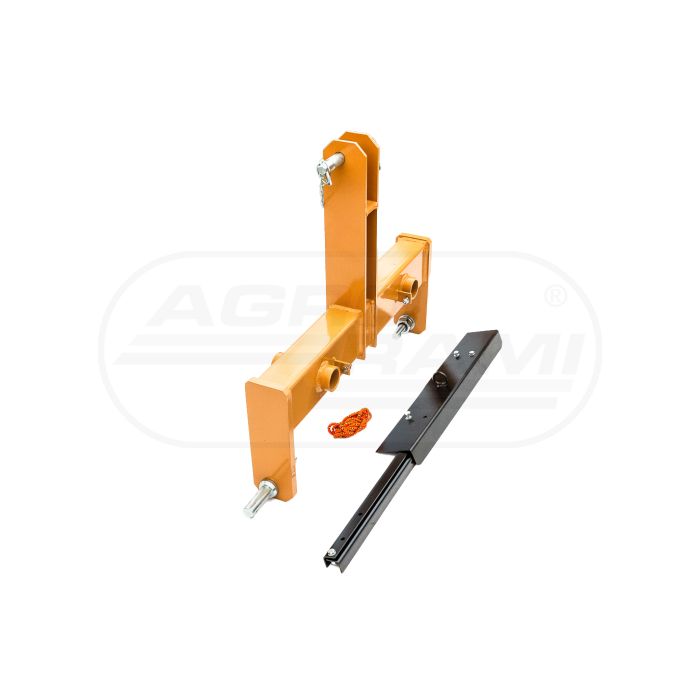 Rám, vidle pro přepravu velkých balíků 1100 kg, 2-radličkové