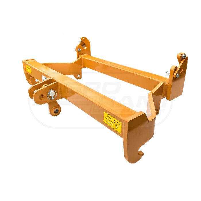 Tříbodový adaptér, Euro norma, tříbodový závěsný rám, kategorie 2, 1000 kg