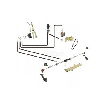 Podpěrná sada C-330, kruhová osa, příčný pohon