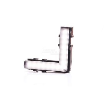 Predné pozičné LED svetlo, 12V–24V, s káblom 40 cm WAŚ