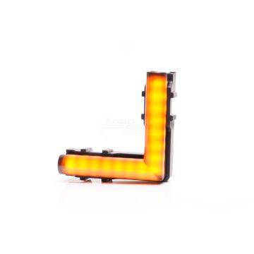 Bočné pozičné LED svetlo, 12V–24V, s káblom 40 cm WAŚ