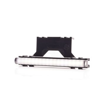 Predné pozičné LED svetlo BLACK, 12V–24V, s káblom 40 cm WAŚ