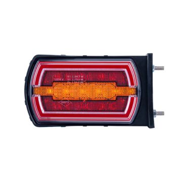CLEO HOR115N zadné kombinované svetlo ZADNÉ POLOHOVACIE NEON LED verzia 12/24V s bočným montážnym káblom 4x0,5mm-1mb