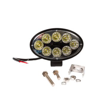 Ovale LED-Arbeitsleuchte 10-30V 24W