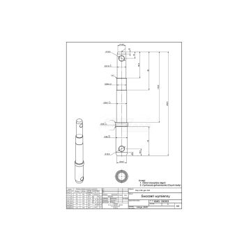 Goupille remplaçable