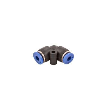 Plastic elbow quick connector 4mm