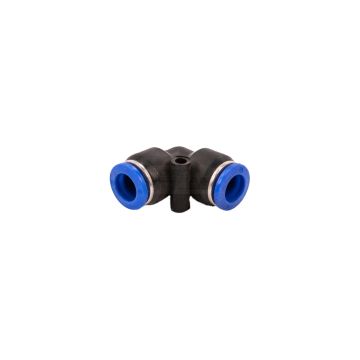 Plastic elbow quick connector 10mm