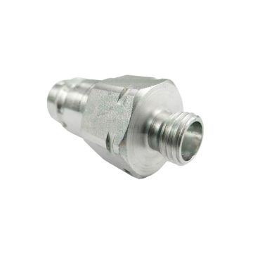QUICK-CONNECTOR COUPLING M14X1.5 THREAD EXT. CONNECTOR M14X1.5 MALE WITH PRESSURE ELIMINATOR WARYNSKI
