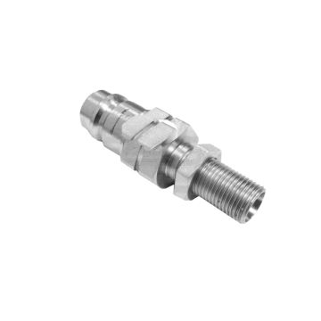 QUICK-CONNECTOR PLUG M16X1.5 THREAD EXT. EXT. WITH PRESSURE ELIMINATOR WARYNSKI