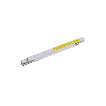 WHITE wooden measuring tape