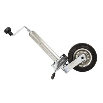 Roue de support, réglable 200 mm.