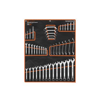 Sada 47ks kombinovaných kľúčov TEGER