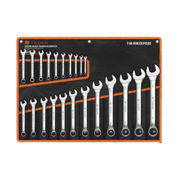 Sada 22-dielnych kombinovaných kľúčov TEGER