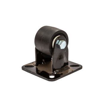 Roue en caoutchouc 50 fixe, 300 kg.