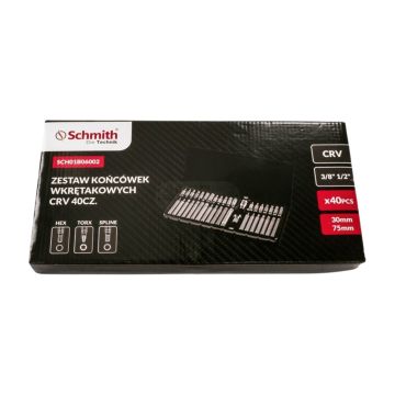Sada skrutkovacích bitov CRV 40 ks