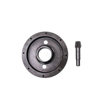 Disc wheel with roller 9x79 <95 for KRONE ( tines straight )