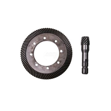 Disc wheel with roller 12Px83L GREENLAND ( arched teeth ) - left side