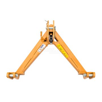 Trojbodový závesný trojuholník, kategória 2, pre náradie s hmotnosťou max. 1 400 kg