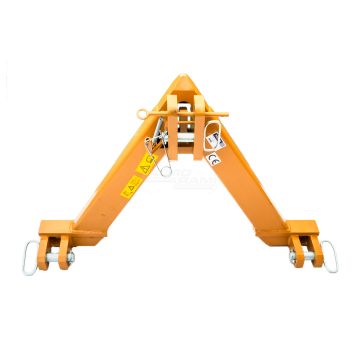 Trojbodový závesný trojuholník, kategória 3, pre náradie s hmotnosťou max. 1 800 kg