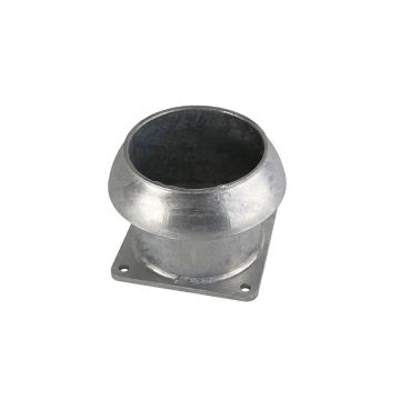 Steel spigot V 159 with flange