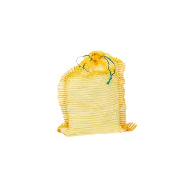 Sac raschel jaune - léger 15kg, 40x65 cm Fort, paquet de 100 pièces