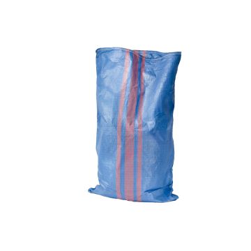 Modrý pytel 25 kg, 50x80 cm, pevný polypropylen, 49 gr