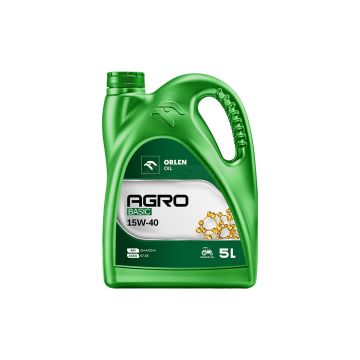 Olej AGRO BASIC 15W40 ORLEN OIL 5 L QFO863B50
