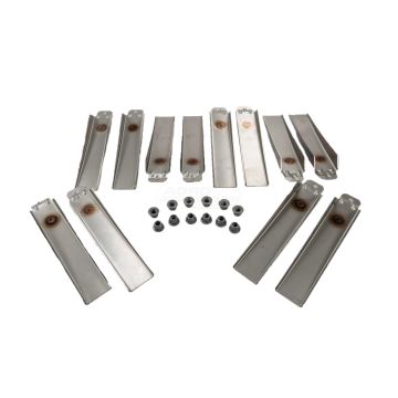 SET OF 12 INOX SEEDING VAVELS L=285MM ORIGINAL