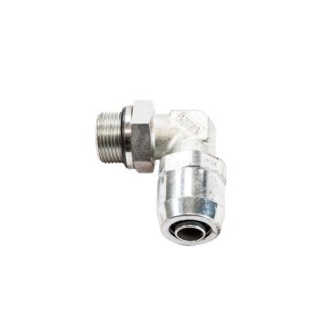 Connecteur coudé M22 10 mm