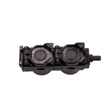 bouchon de sortie hydraulique double