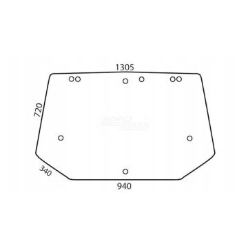 Lunette arrière 4072-104