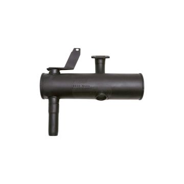 EXHAUST MUFFLER FI 62 - LENGTH 580 MM - WITH DUST CLEANER