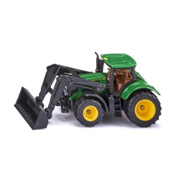 Traktor John Deere s čelním nakladačem