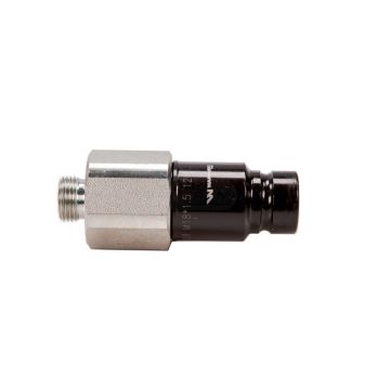 Dry Break Hydraulic Quick Coupler Plug M18x1.5 12L Male Thread ISO 16028