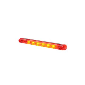 LED brzdové svetlo, jednofunkčné, 12V–24V, s káblom 39 cm WAŚ