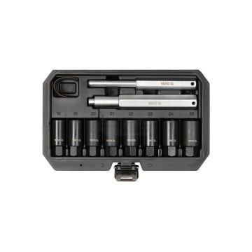 Sada nástrčných kľúčov na demontáž bezpečnostných skrutiek YATO 10 ks