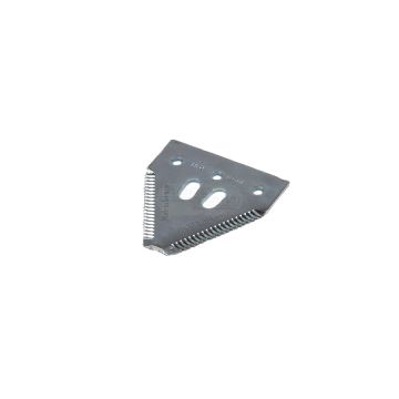 Scythe blade 2.7mm, TYPE SCHUMACHER, H-80mm, Width 76mm, opening 6.5mm, opening width 51.5mm, for edge 15mm - pack of 25 pieces