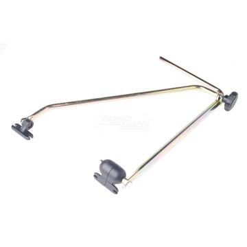 Left mirror bracket WLC 11 without clutch