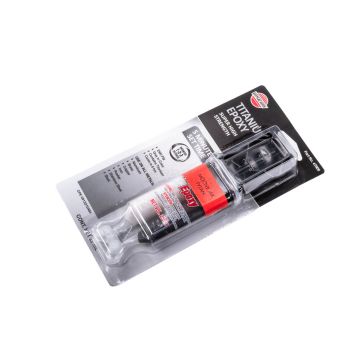 Colle métallique à deux composants au titane