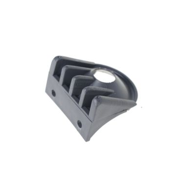 Der Pflanzkübel wird ohne Schraube verschraubt