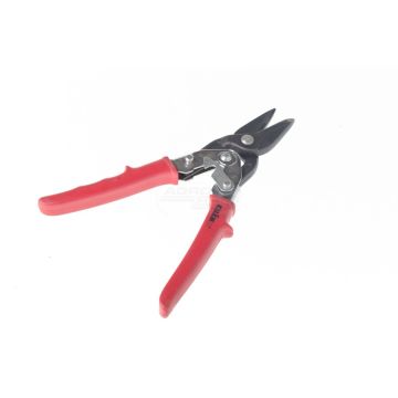 Straight articulated sheet metal shears