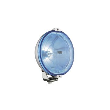 Halogen-Straßenscheinwerfer im verchromten Gehäuse - bläulich WESEM