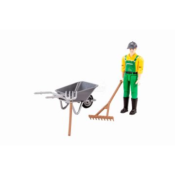 Figúrka farmára s príslušenstvom Bruder 62610