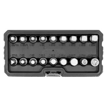 Sada kľúčov na olejové zátky YATO 18 ks