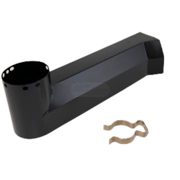 Horizontálny kryt výfukového potrubia John Deere AL114940 POWER SILENCER