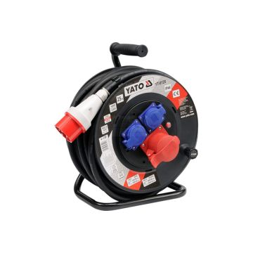 Káblová predlžovacia šnúra silová IP44, 3G YATO 230/400V 25 m, 2,5 mm