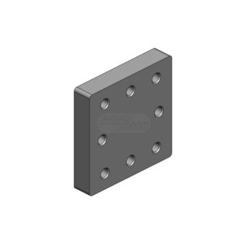Connection plate 110x100 Scharmueller