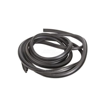 Sklenené tesnenie dverí 70/4112-5 Hrúbka skla 6, Výška tesnenia 16 gr 25.5