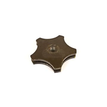 Manure hood drive wheel R